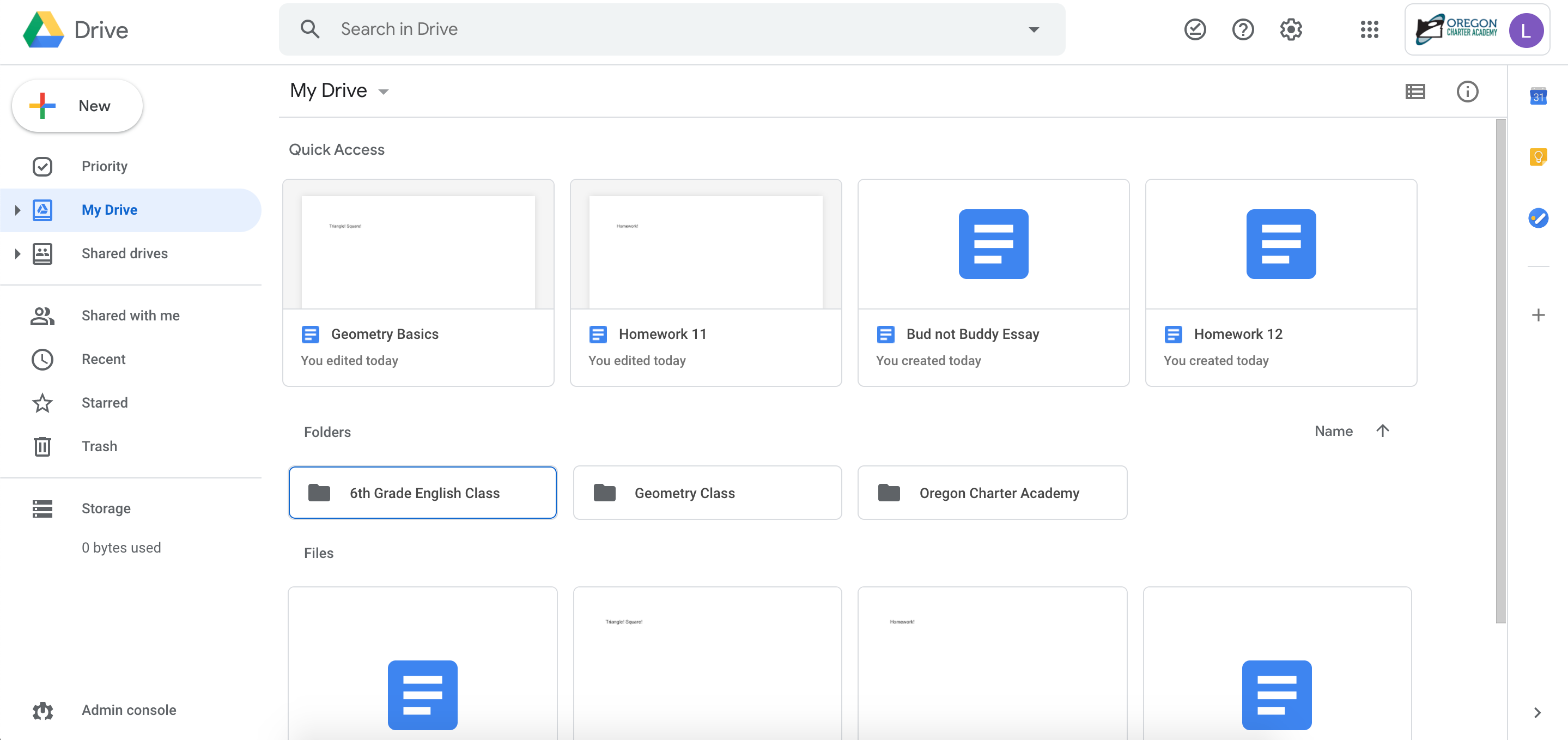 How do I use Google Drive? SYS Education Oregon Charter Academy